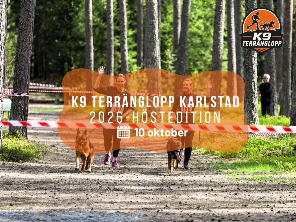 K9 Terränglopp Karlstad 2026 - Höstedition